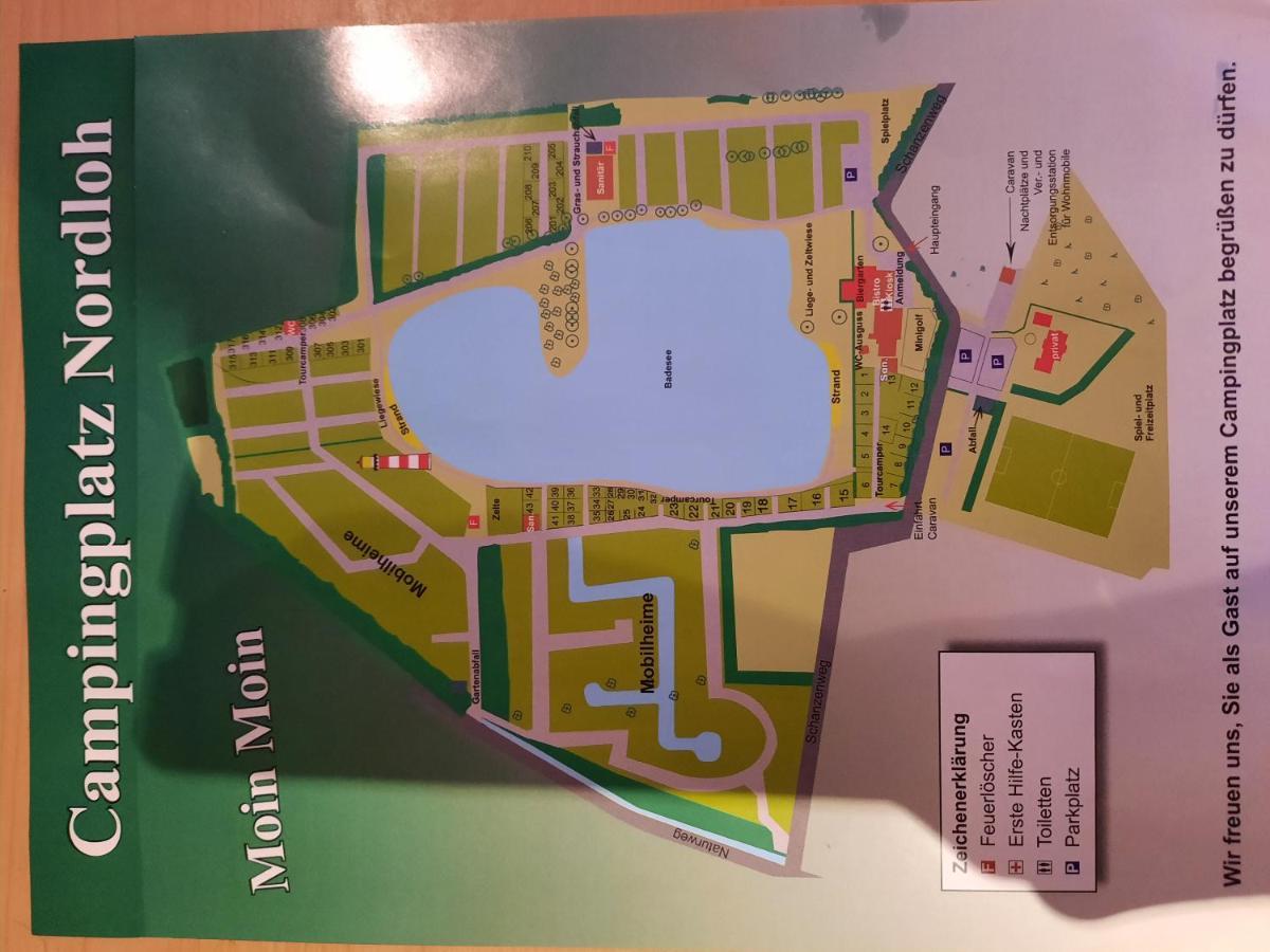 Mobilheim Campingplatz Nordloh Apen Екстер'єр фото